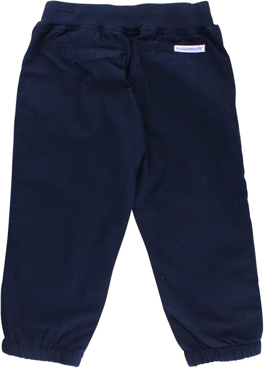 RUGGEDBUTTS® Baby/Toddler Boys Drawstring Joggers Tapered Ankle Pull-On Pants