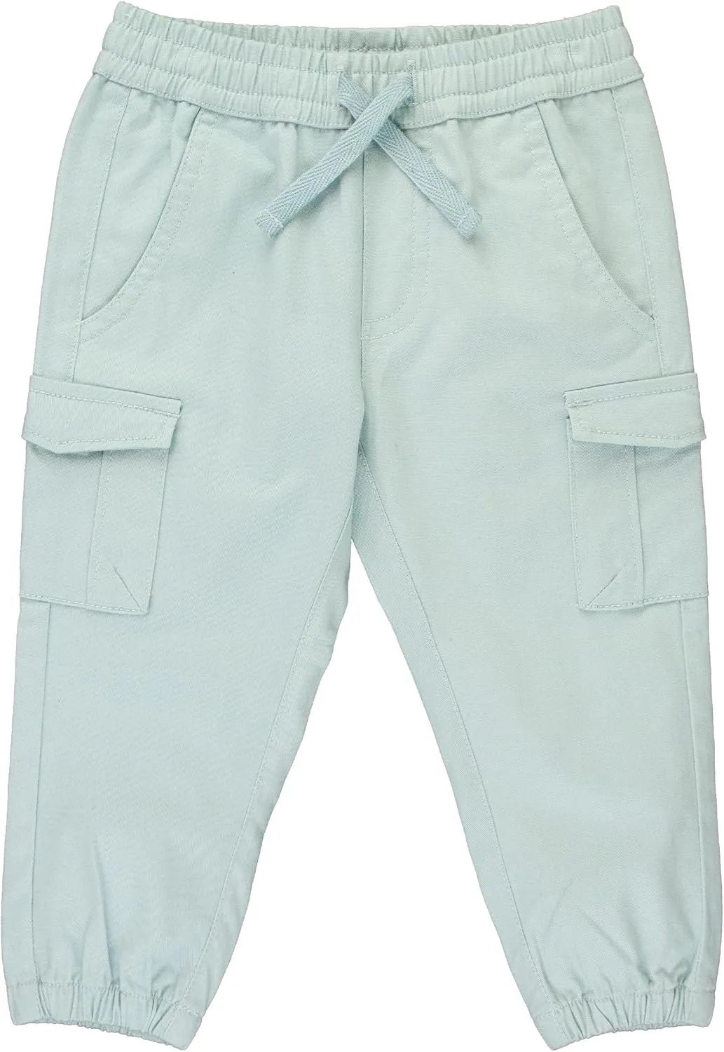 RUGGEDBUTTS® Baby/Toddler Boys Drawstring Joggers Tapered Ankle Pull-On Pants