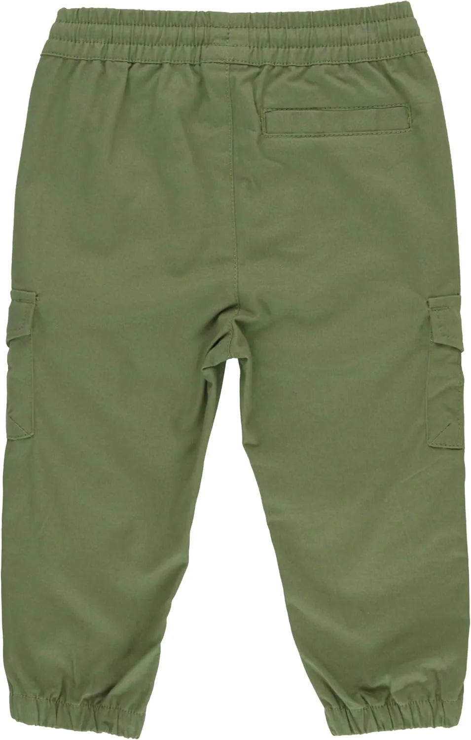 RUGGEDBUTTS® Baby/Toddler Boys Drawstring Joggers Tapered Ankle Pull-On Pants