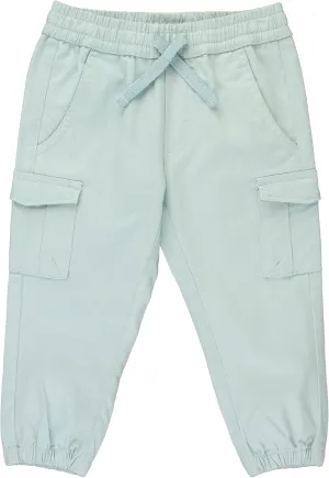 RUGGEDBUTTS® Baby/Toddler Boys Drawstring Joggers Tapered Ankle Pull-On Pants