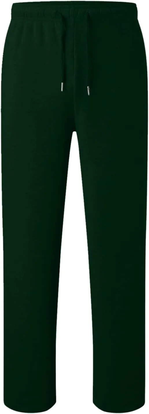 Sweatpants for Teen Boys 16-18 Mens Heavyweight Cargo Fleece Sweatpants Relaxed Fit Joggers with Pockets Sweat Pants