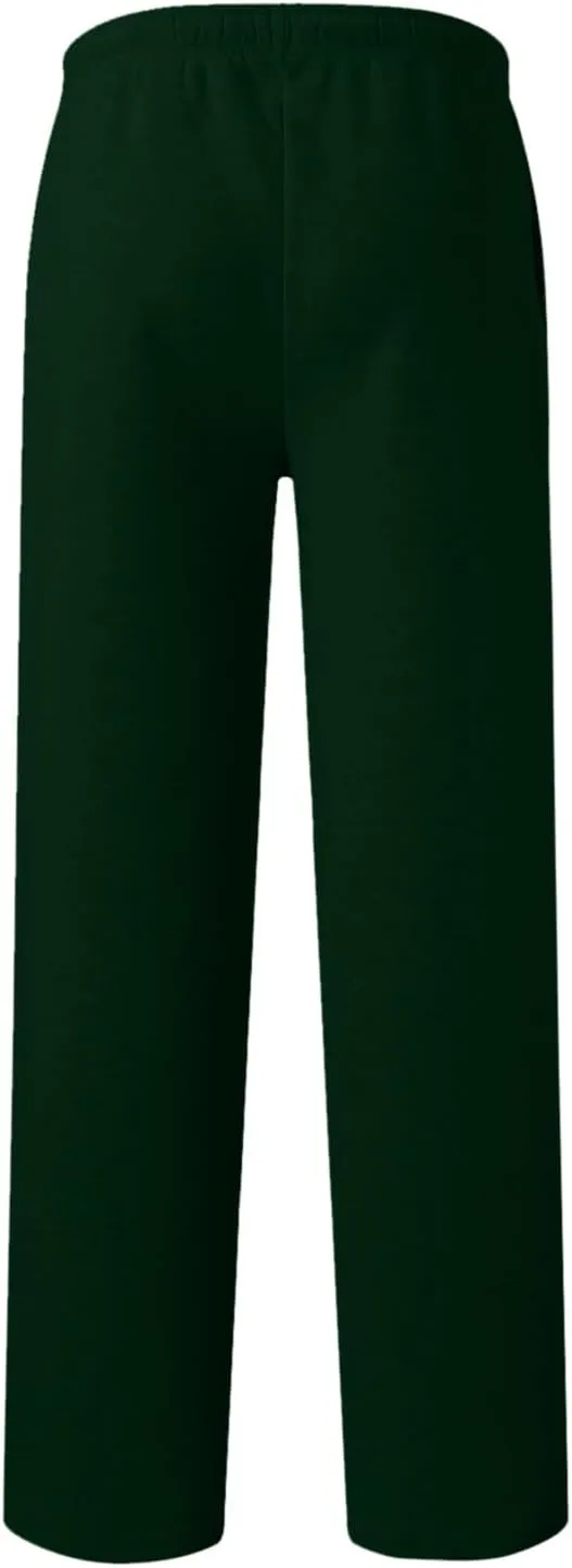 Sweatpants for Teen Boys 16-18 Mens Heavyweight Cargo Fleece Sweatpants Relaxed Fit Joggers with Pockets Sweat Pants