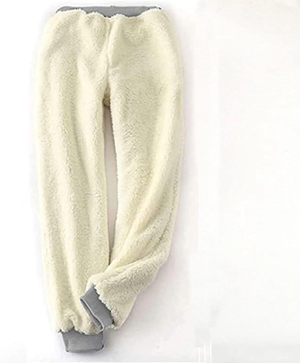 Sweatpants Women Sherpa Lined Winter Warm Fleece Joggers Casual Comfy Thermal Outdoor Athletic Trousers with Pockets