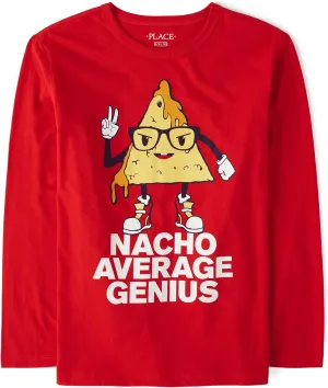 The Children's Place boys Assorted Everyday Long Sleeve Graphic T-shirts