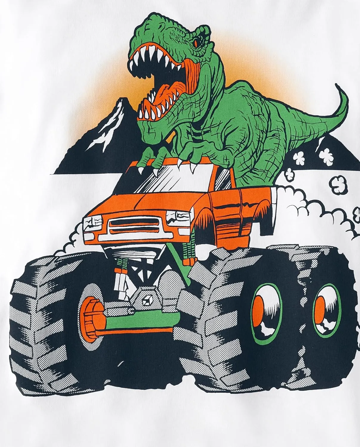 The Children's Place Boys' Dino Long Sleeve Graphic T-Shirts