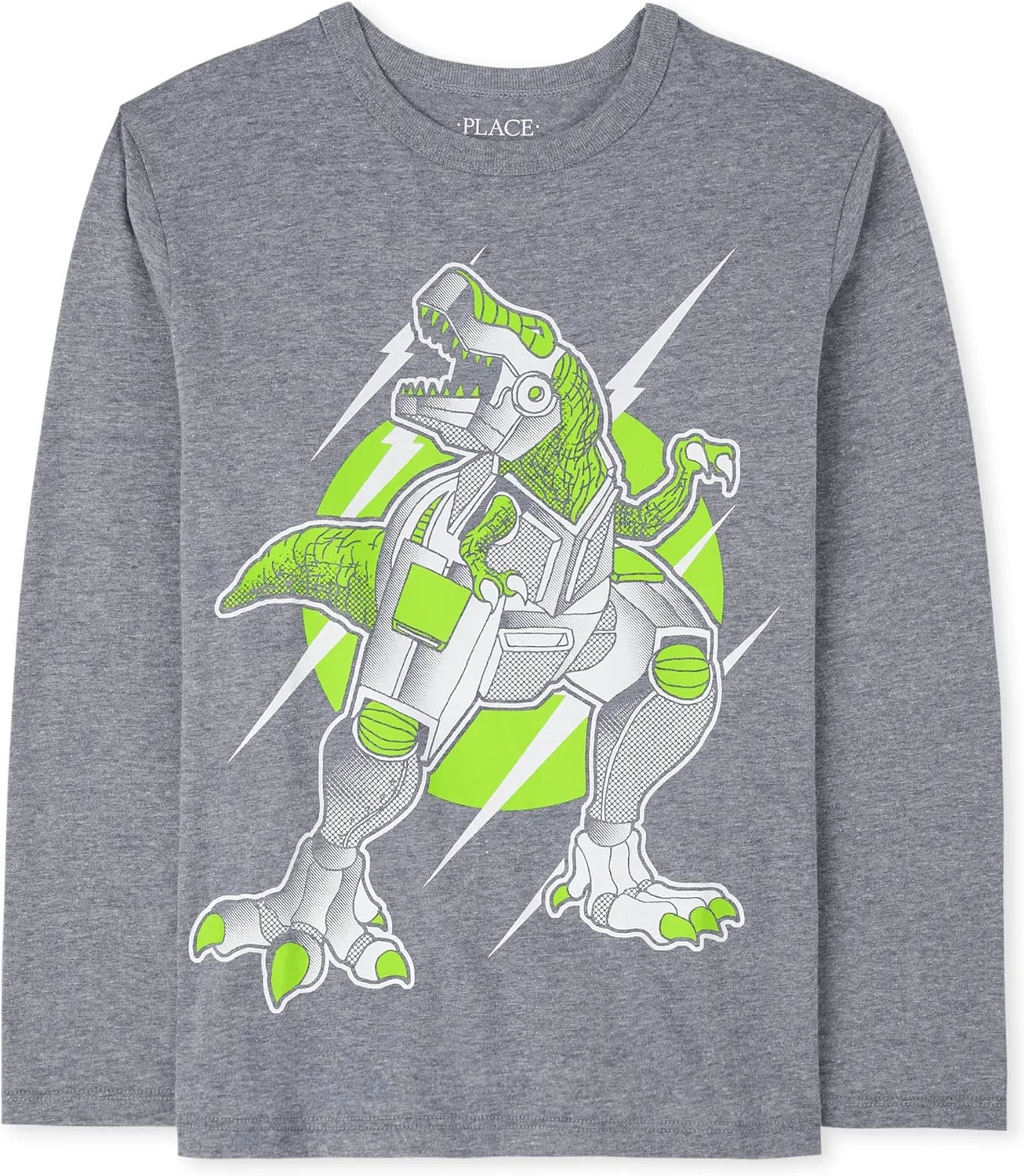 The Children's Place Boys' Dino Long Sleeve Graphic T-Shirts