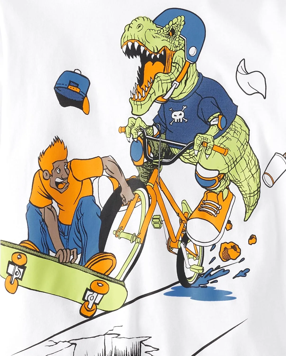 The Children's Place Boys' Dino Short Sleeve Graphic T-Shirts