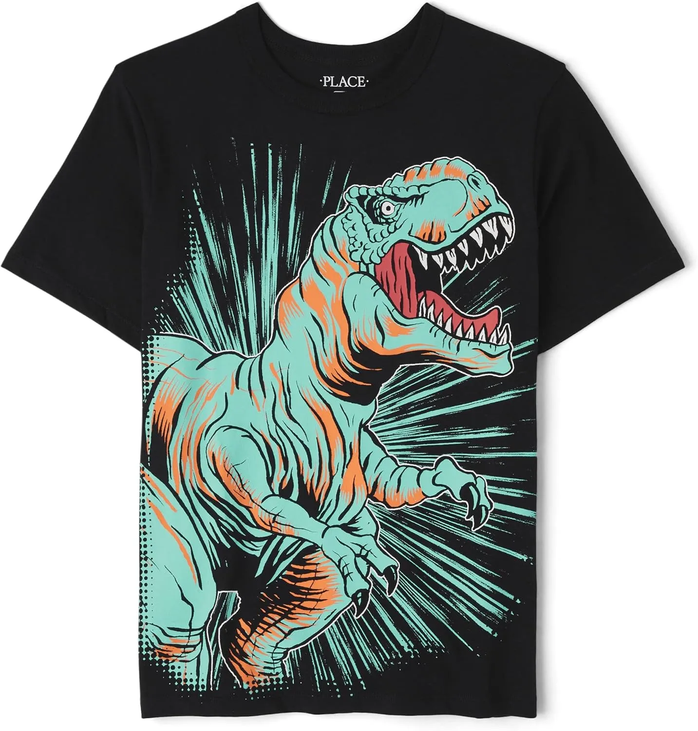 The Children's Place Boys' Dino Short Sleeve Graphic T-Shirts