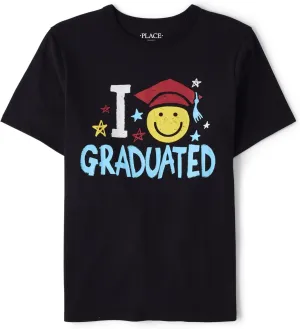 The Children's Place Boys' School Days Short Sleeve Graphic T-Shirts