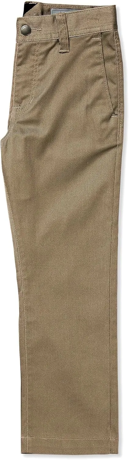 Volcom Frickin Modern Stretch Chino Pant (Big Little Boys Sizes)
