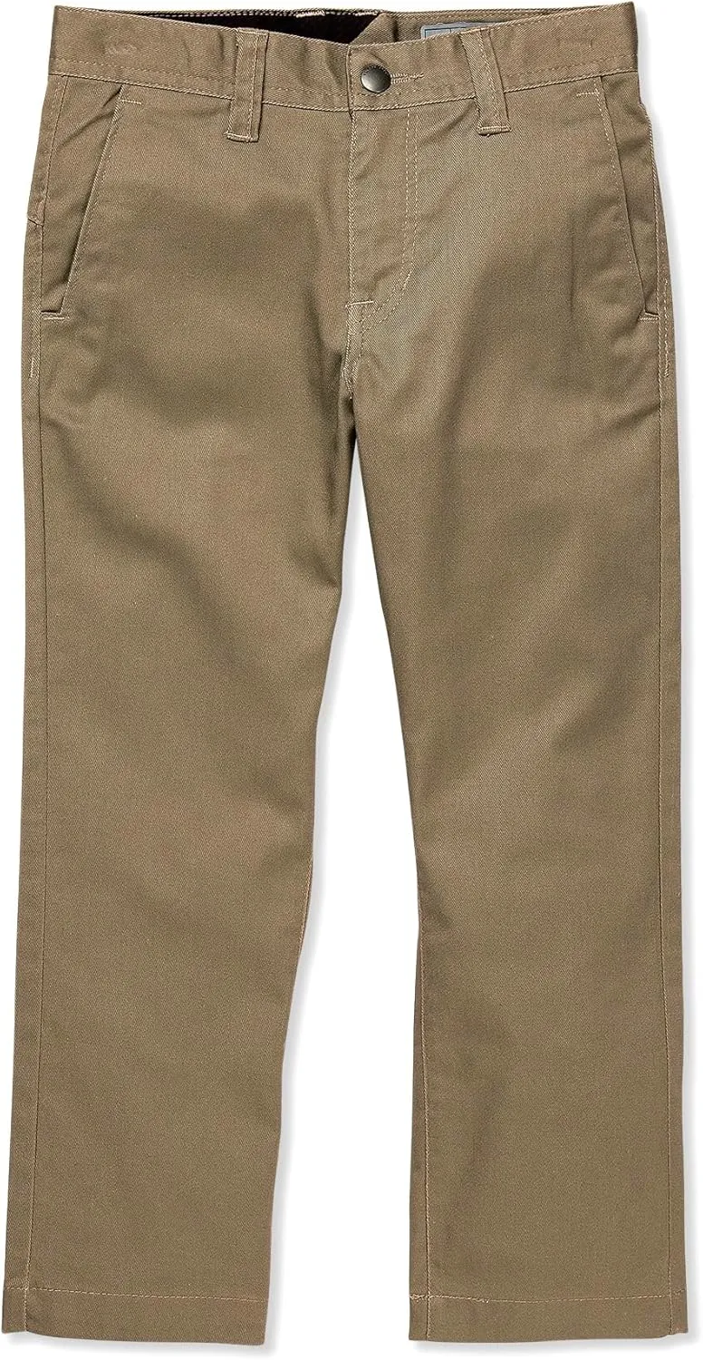 Volcom Frickin Modern Stretch Chino Pant (Big Little Boys Sizes)