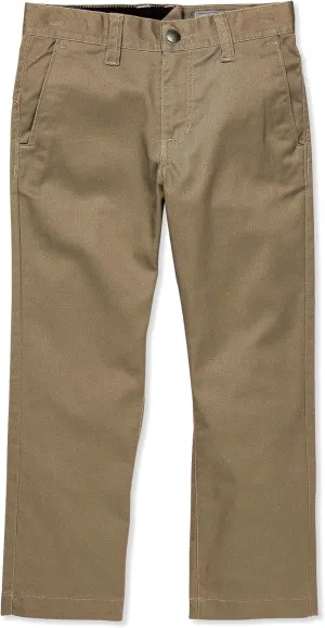 Volcom Frickin Modern Stretch Chino Pant (Big Little Boys Sizes)