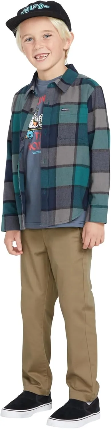 Volcom Frickin Modern Stretch Chino Pant (Big Little Boys Sizes)