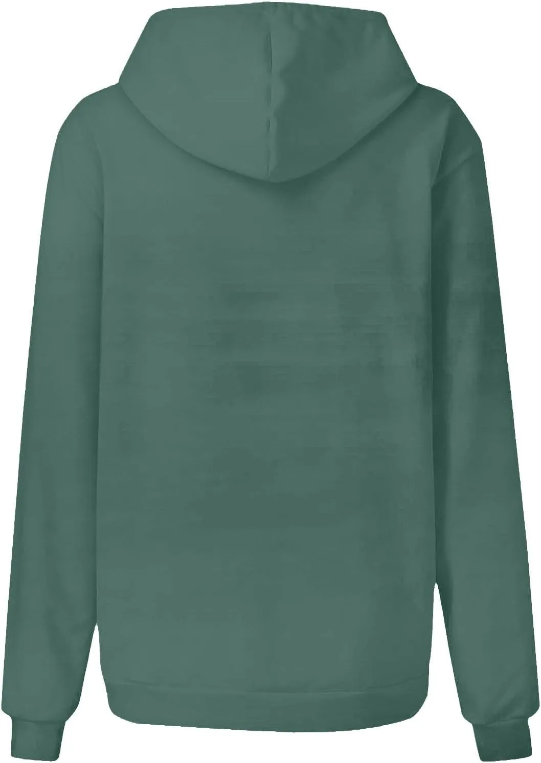 Women's Drawstring Hoodies Oversized Pullover Sweatshirts Pocket Casual Comfy Workout Preepy Track Shirts Fall Tops