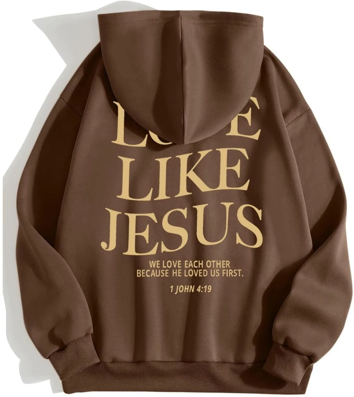 Womens Oversized Hoodies Cute Preppy Baggy Colors Teen Trendy Tops Long Sleeve Pullover Sweatshirt with Pocke Fall