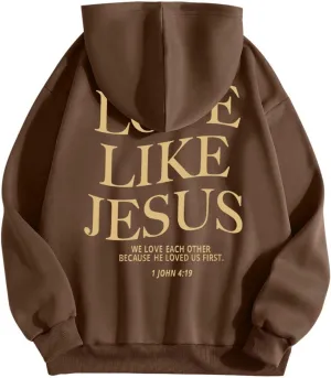 Womens Oversized Hoodies Cute Preppy Baggy Colors Teen Trendy Tops Long Sleeve Pullover Sweatshirt with Pocke Fall
