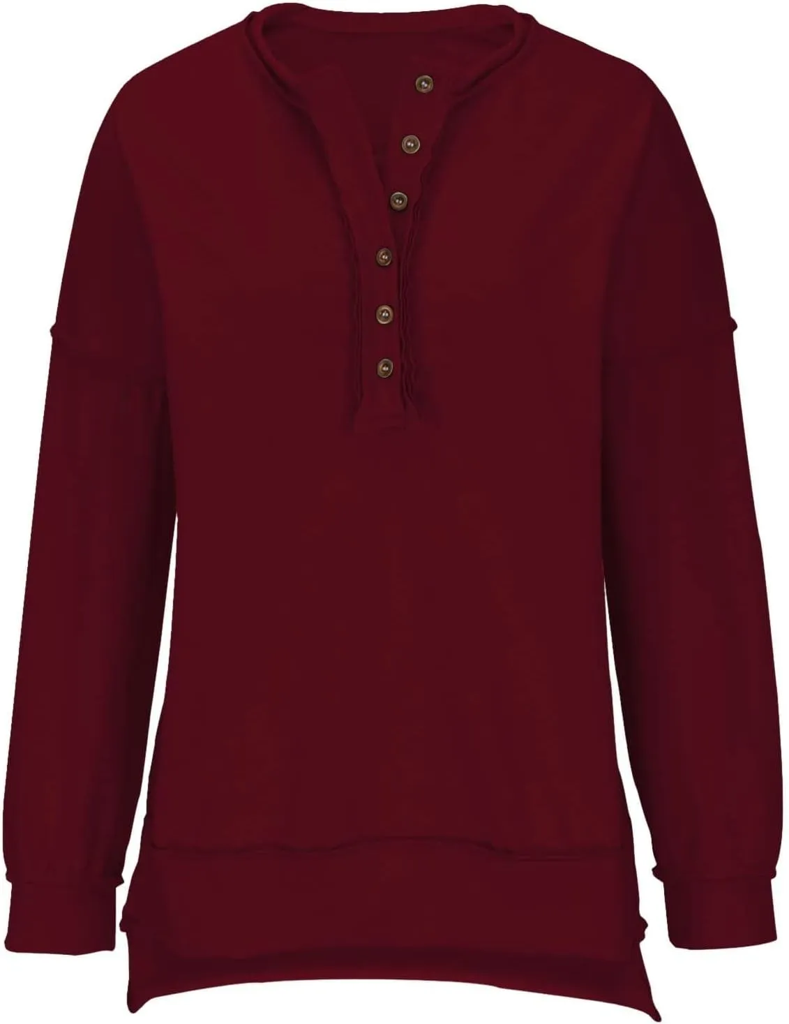 Womens Oversized Sweatshirts Hoodies Casual Blouses for Women Crewneck Loose Fit T Shirts Trendy Tunics Sweatshirts