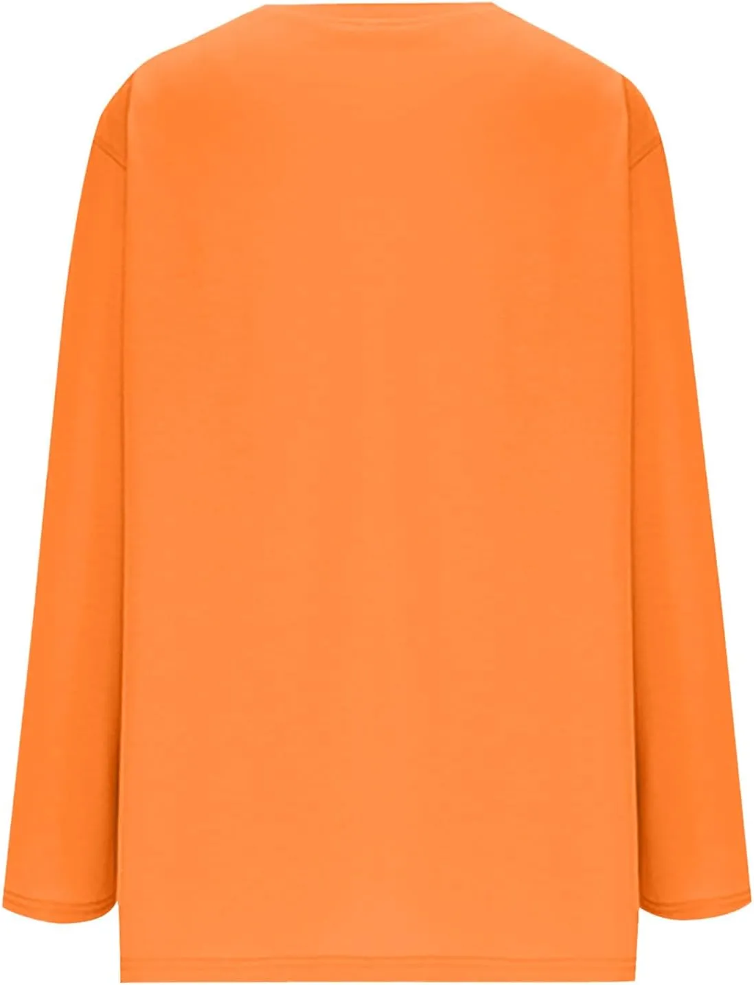 Womens Oversized Tops Long Sleeve Lightweight Shirts 2025 Spring Fashion Trendy Tops Crewneck Casual Solid Basic Tee