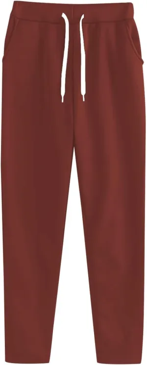 Womens Sweatpants Athletic Solid Pocket Warm Up Drawstring Joggers Running Classic Workout Comforty Pants