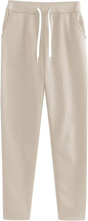 Womens Sweatpants Athletic Solid Pocket Warm Up Drawstring Joggers Running Classic Workout Comforty Pants