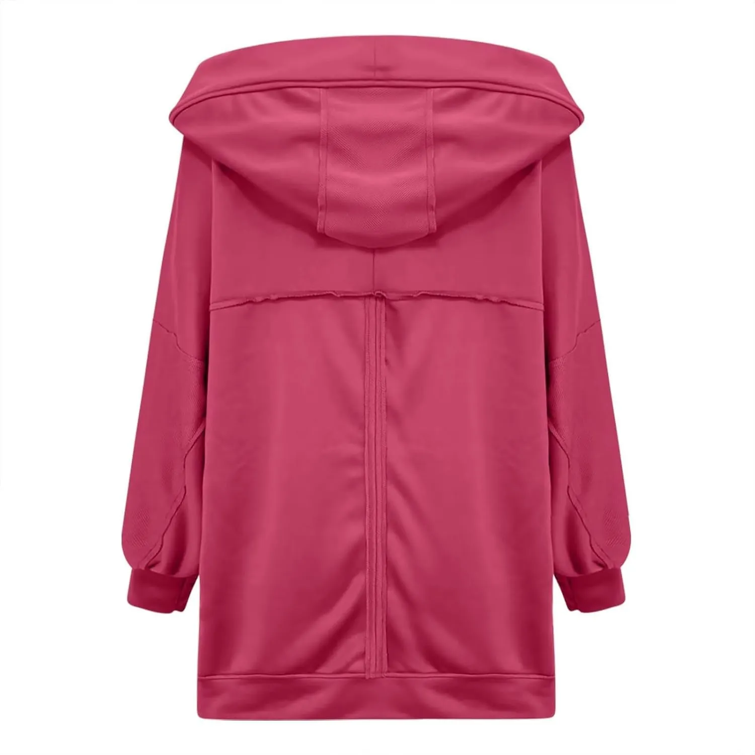 Women's Sweatshirt Cardigan Oversized Long Sleeve Open Front Hooded Jackets Cozy Coats