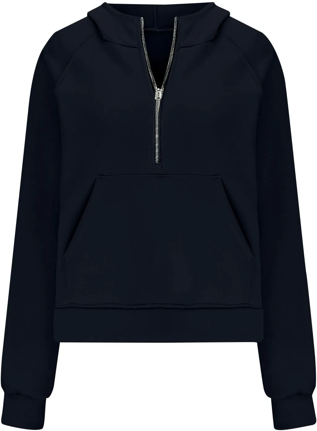 Womens Sweatshirt Womens Sweatshirts Half Zip Cropped Pullover Fleece Quarter Zipper Hoodies Fall Outfits