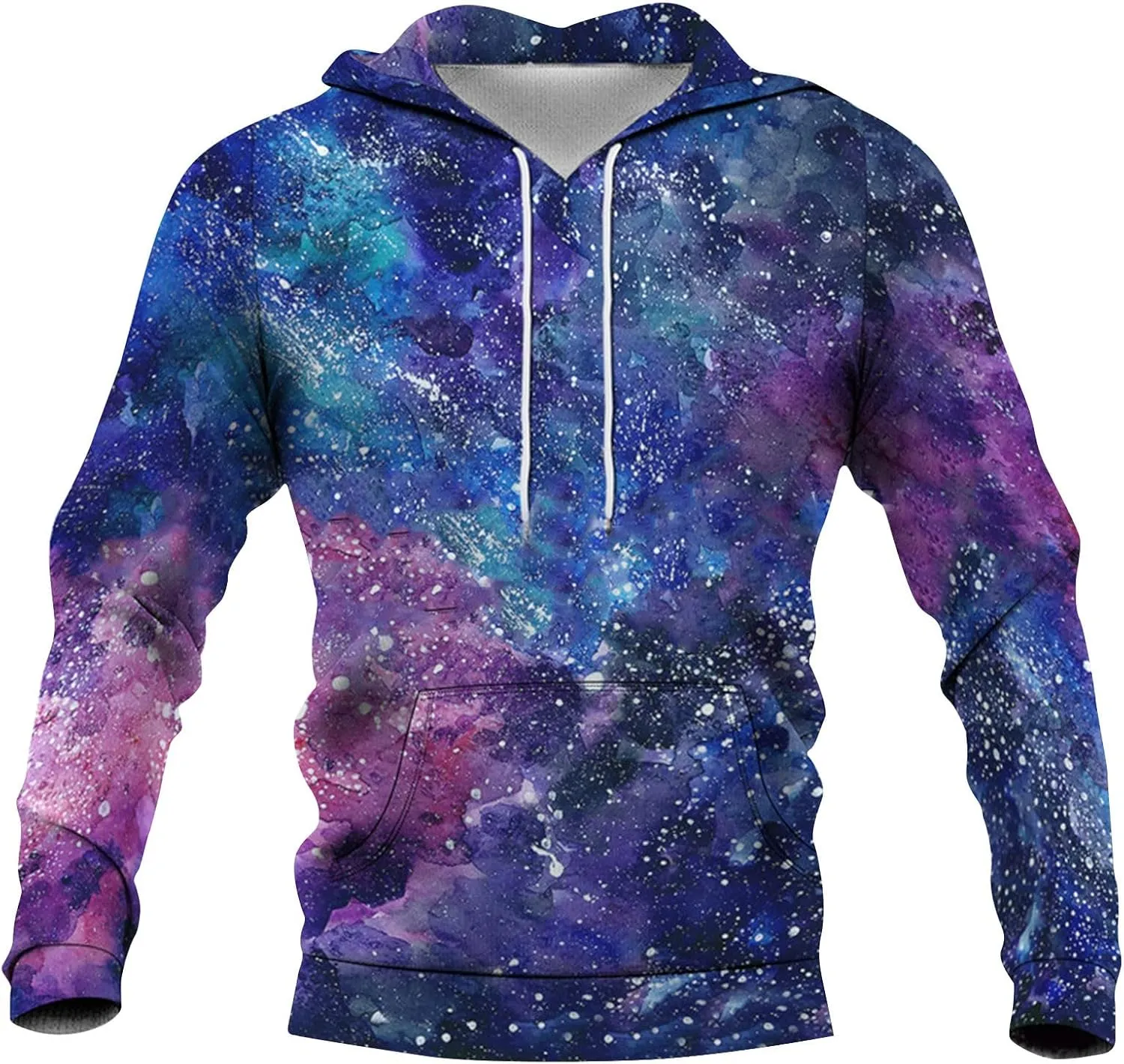 XIAXOGOOL Hoodies For Men Sweatshirt Tie Dye Hoodie Mens Novelty Hood Pullover Plus Size Printed Sweatshirts With Pocket