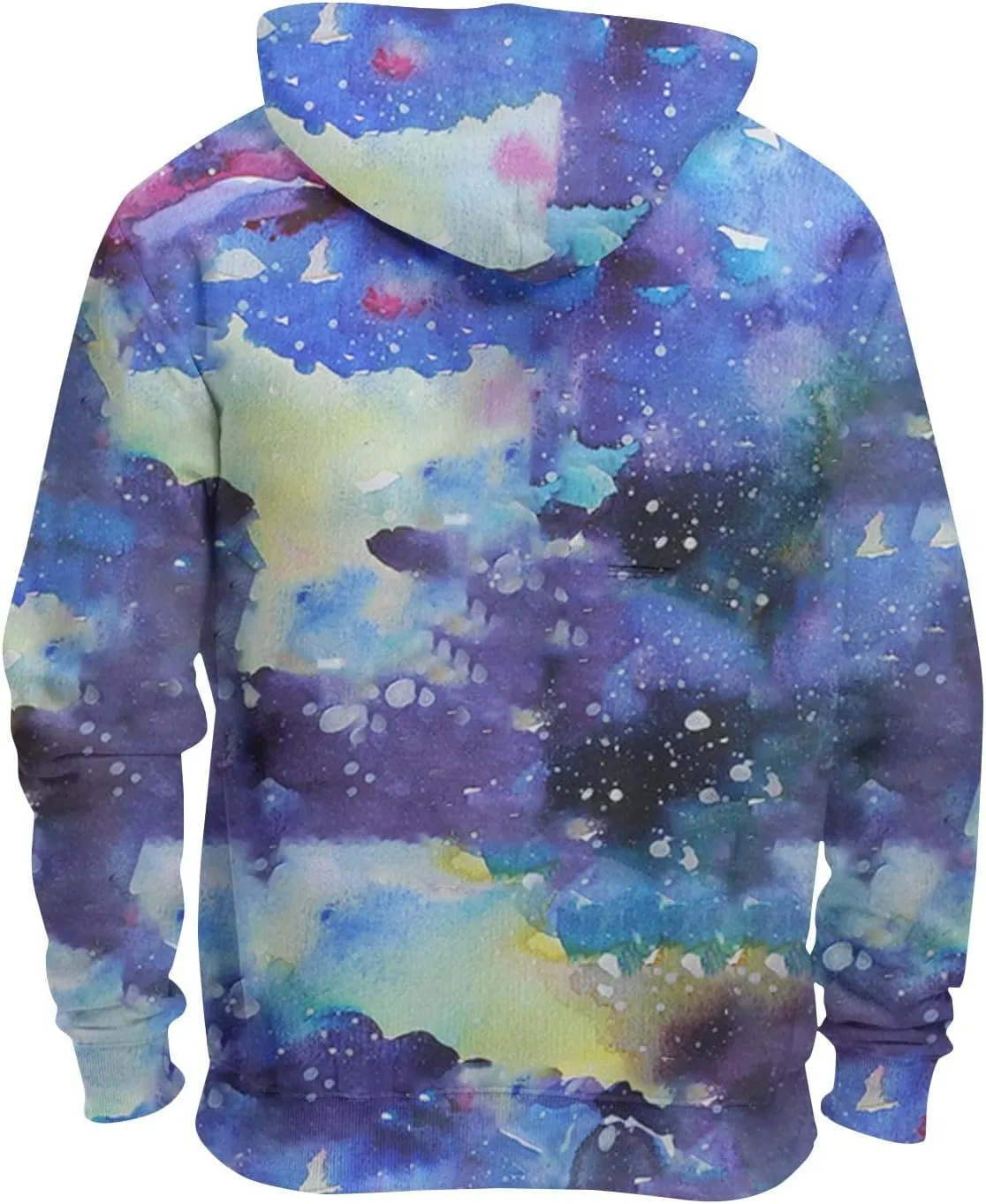 XIAXOGOOL Hoodies For Men Sweatshirt Tie Dye Hoodie Mens Novelty Hood Pullover Plus Size Printed Sweatshirts With Pocket