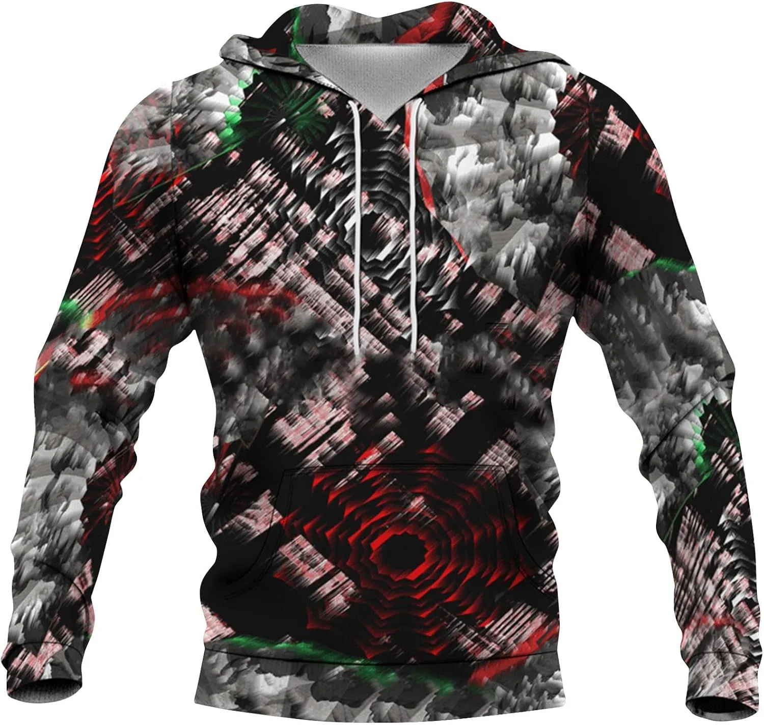 XIAXOGOOL Hoodies For Men Sweatshirt Tie Dye Hoodie Mens Novelty Hood Pullover Plus Size Printed Sweatshirts With Pocket