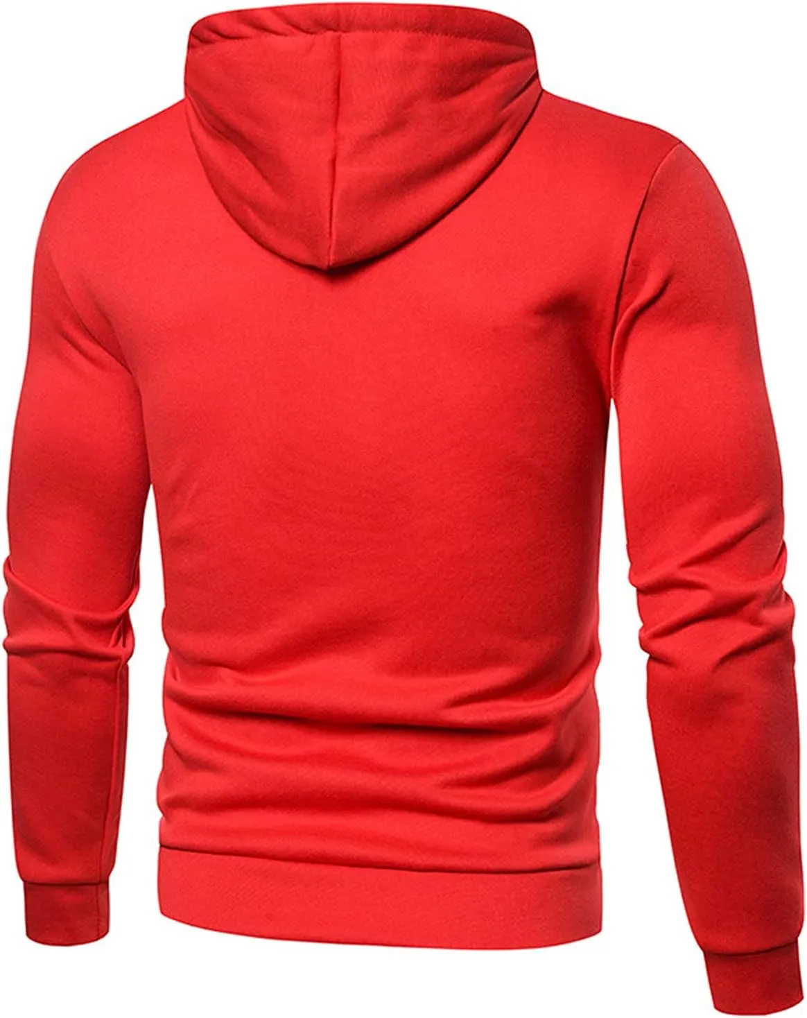 XIAXOGOOL Zip Up Hoodie Men 2023 Color Block Long Sleeve Casual Drawstring Sweatshirt Sport Outwear Coat Jacket with Pockets